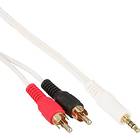 InLine Gold 3.5mm - 2RCA 7,5m