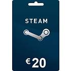 Steam Wallet Card - 20 EUR