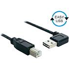 DeLock Easy-USB USB A (angled) - USB B 2.0 2m