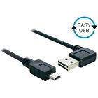 DeLock Easy-USB USB A (angled) - USB Mini-B 2.0 1m