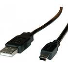 Roline USB A - USB Mini-A 5-pin 2.0 1,8m