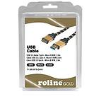 Roline Gold USB A - USB Micro-B 3.0 2m