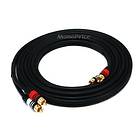 Monoprice Premium 2RCA - 2RCA 3.7m