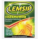 Lemsip Cold and Flu Lemon Pulver 10pcs