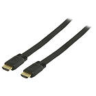 Valueline Flat Gold HDMI - HDMI Haute vitesse avec Ethernet 1m