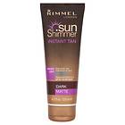 Rimmel Sunshimmer Instant Tan Water Resistant Dark Matte 125ml