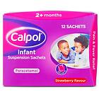 Calpol Infant Suspension Strawberry Pulver 12pcs