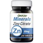 Lifeplan Zinc Citrate 270 Tablets