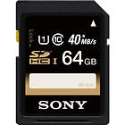 Sony SDXC Class 10 UHS-I U1 40MB/s 64GB