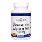 Natures Aid Glucosamine Sulphate 2KCI 1000mg 90 Tablets