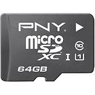 PNY Elite Performance microSDXC Class 10 UHS-I U1 100/50MB/s 64GB