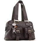 Catwalk Collection Handbags Caroline Bag Dark Leather