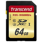 Transcend Ultimate SDXC Class 10 UHS-I U3 95/60MB/s 64GB