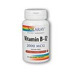 Solaray Vitamin B-12 2000mcg 90 Tablets