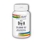 Solaray Vitamin Dry A 25000IU 60 Capsules
