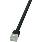 LogiLink Flat SlimLine U/UTP Cat6 RJ45 - RJ45 7.5m