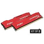 Kingston HyperX Fury Red DDR3 1600MHz 2x8GB (HX316C10FRK2/16)