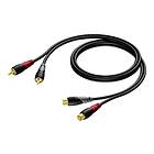 Procab Classic SIG48 2RCA - 2RCA M-F 1,5m