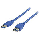 Valueline USB A - USB A M-F 3.0 1m