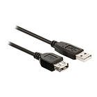 Valueline USB A - USB A M-F 2.0 3m