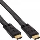 InLine Flat HDMI - HDMI High Speed with Ethernet 3m