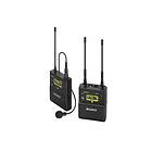 Gear4music Wireless Microphone Headset and Lavalier Mic System