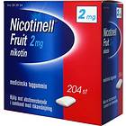 Nicotinell Fruit Tyggegummi 2mg 204stk