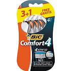 BIC Comfort 4 Disposable 4-pack