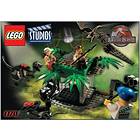 LEGO Studios 1370 Jurassic Park Raptor Rumble Studio