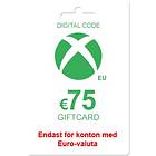 Microsoft Xbox Gift Card - 75 EUR