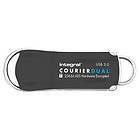 Integral USB 3.0 Courier Dual FIPS Encrypted 64Go