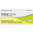 Vialerg Cetirizindihydroklorid 10mg 10 Tabletter