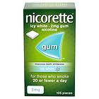 Nicorette Icy White Gum 2mg 105pcs