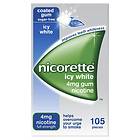 Nicorette Icy White Gum 4mg 105pcs