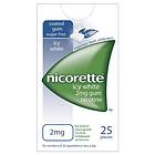 Nicorette Icy White Gum 2mg 25pcs