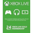 Microsoft Xbox Live Gold 24 Month Card
