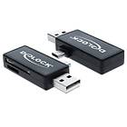 DeLock Micro-USB OTG Card Reader + USB (91731)