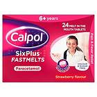 Calpol Sixplus Fastmelts Paracetamol 24 Tablets