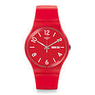 Swatch Backup Red SUOR705