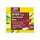 Boots Aspirin Gastro-Resistant 75mg 56 Tablets