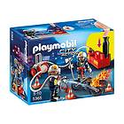 Playmobil City Action 5365 Pompiers avec lance à incendie