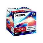 Philips DVD+R 4.7GB 16x 10-pack Jewel Case