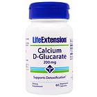 Life Extension Calcium D-Glucarate 200mg 60 Kapselit