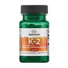Swanson Vitamin K2 50mcg 30 Kapslar