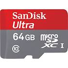 SanDisk Mobile Ultra microSDXC Class 10 UHS-I U1 48MB/s 64GB