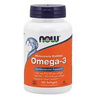 Now Foods Molecularly Distilled Omega-3 100 Kapselit