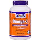 Now Foods Molecularly Distilled Omega-3 180 Kapslar