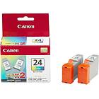Canon BCI-24CL (3-couleur) 2-pack
