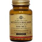 Solgar Sublingual Methylcobalamin Vitamin B12 5000mcg 60 Tablets