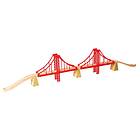 Bigjigs Rail Double Suspension Bridge BJT136